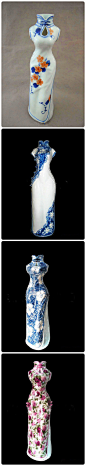  手工DIY 陶瓷  瓷旗袍