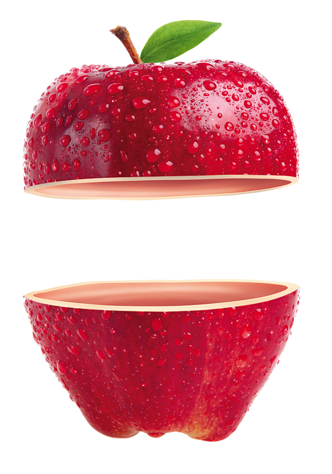 png免抠水果红苹果透明素材<br/>
