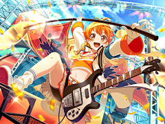 花绮纱奈采集到band dream