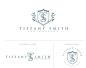 initials monogram logo luxury  branding initials businesscards simple modern feminine - logo Identity lawyer makeup and wedding photographer