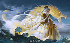 皓月Chloe采集到霹雳布袋戏-插画篇