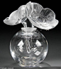 'Lalique Cristallerie Crystal Perfume Bottle' [1909 France]