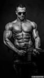 一组很赞的黑白照 - 肌肉男酷图Cool Male Muscle Pix Gallery - 肌肉工程网-肌肉、健美、健身、健美网站、健身网站 - Powered by Discuz!