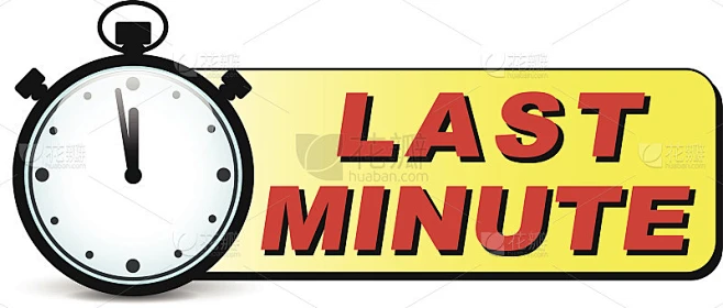 最后一分钟秒表图标