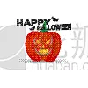 秋天,南瓜,面部扭曲,可爱的,传统,蔬菜,十月,怪异,布置