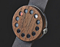 Grovemade Wood Watch : Meet the Grovemade Wood Watch, crafted with premium American Walnut or Maple. Live in the moment and keep your phone in your pocket when you wear this analog timepiece with modern circular hands that display time in eclipse-like sha