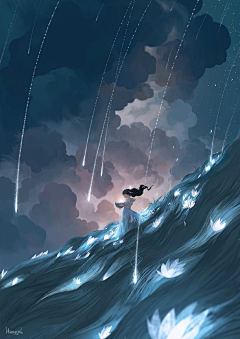 高级插画师采集到人物
