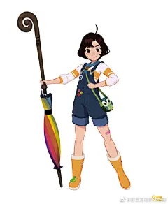 韩国画师 Hong SoonSang  这位画师的人物插图一直都很可爱，而且也具有趣味性，擅长描绘表情和动作来表现人物性格。算是挺有记忆点的。 ​​​​