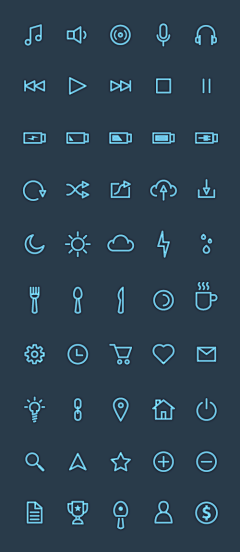 高xiao山采集到APP-UI ICON