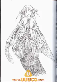 美术资源_[日韩风格] 日本原画师安倍吉俊【垓層宮】插画作品集162P（含线稿）_原画素材.jpg - U社-www.uuucg.com