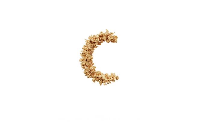 3D碎石 英文字母 PNG免扣素材 C