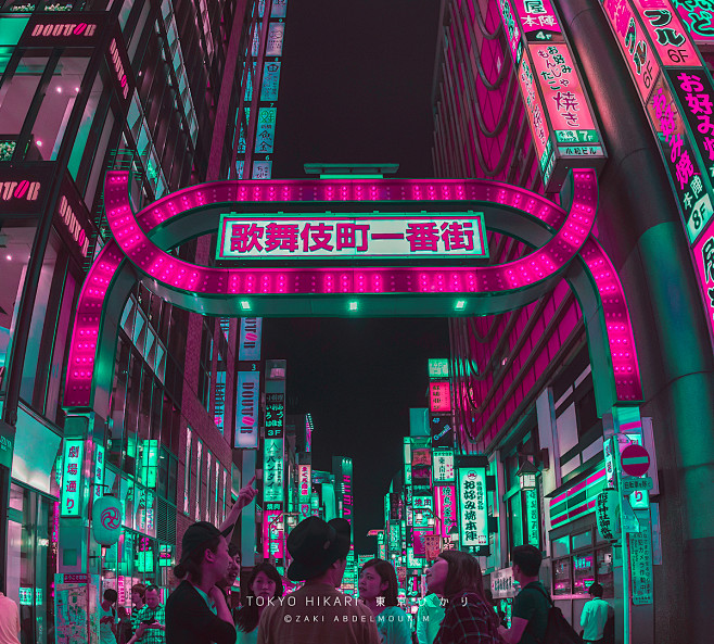 赛博朋克风摄影-东京(56图)_@Kom...