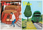 因为一张插图，种草一本书 : 日本JR铁路宣传册《Please》封面设计