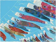 日本插画师、设计师Tatsuro Kiuchi的插画作品，别致的色调、特殊的纹理，有点水粉感觉，又有点蜡笔的感觉。 ​​​​