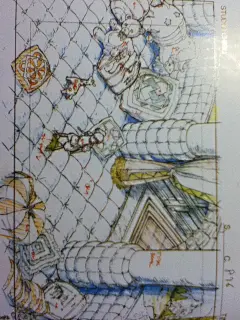 【珍藏】庞大的千与千寻手绘原稿_看图_千与千寻吧_百度贴吧