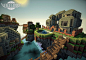 #Minecraft# The Flying Islands of Engelaire Minecraft Project