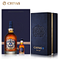 【洋酒】CHIVAS芝华士18年威士忌700ml 礼盒装送品牌礼袋顺丰包邮
