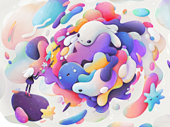 Jabushy杰不休采集到插画鉴赏