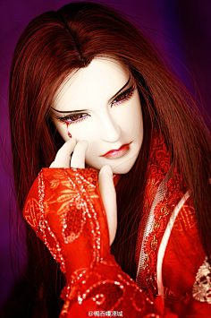 霹雳布袋戏-花瓣网|陪你做生活的设计师 | #bjd##古装娃娃#「绯羽尘心