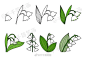 植物简笔画 - 堆糖