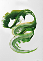 Behance 上的 Paintings - 2021 October - Green Selection (2)