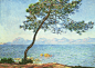 266-莫奈-The Estérel Mountains, 1888