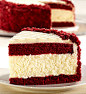 Red velvet cheese cake