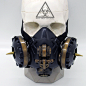 蒸汽朋克创意防毒面具骷髅装饰复古雾霾万圣节cosplay酒吧道具-淘宝网