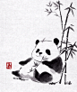 萌萌哒熊猫