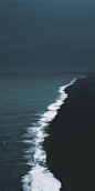 Amazing coast #ocean #coast #coastal #photography #landscape #beach #travel #explore #waves #shore #mood #dark #contrast -