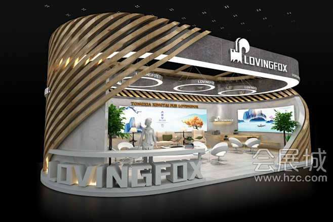 LOVINGFOX家居馆展台展览展示设计...
