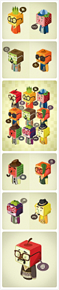 “A Crowd of Fruity Hipsters” – Character Designs by Robx Bautista #LEIZINGJIU设计播报# @leizingjiu