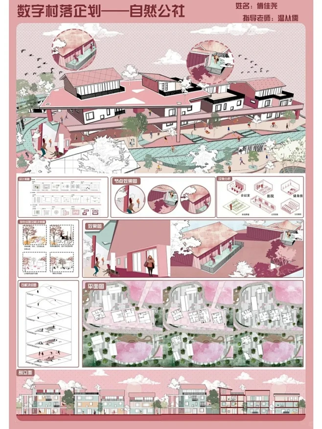 2023环境设计_优秀展板_毕业设计_9_燕儿翩翩飞_接图_来自小红书网页版-花瓣网