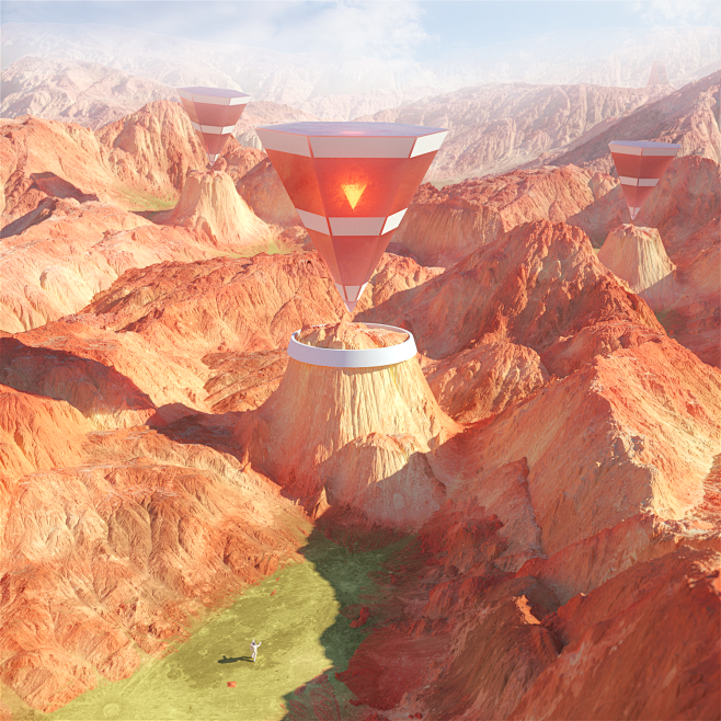 C4D+OC大场景