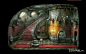 机械迷城（Machinarium）游戏场景 室内楼梯_CGwall原画网