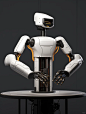 MidJourney 双臂机器人设计
