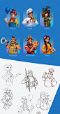 Township Characters Overview