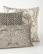 Lili Alessandra Gray & Pewter Decorative Pillows