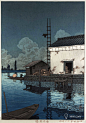 郷愁の日本風景- 日本版画家川瀬巴水（Hasui Kawase） - 手工客，高质量的手工，艺术，设计原创内容分享平台