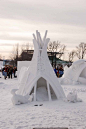 Snow Sculpture