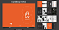 16 pages of minimalist portfolio design Premium Vector