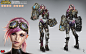 Vi Official Concept Art RiotZeronis by Zeronis on deviantART