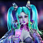 UE5-丽贝卡模型 - 角色/人物/生物 - 作品模型 - CG模型网