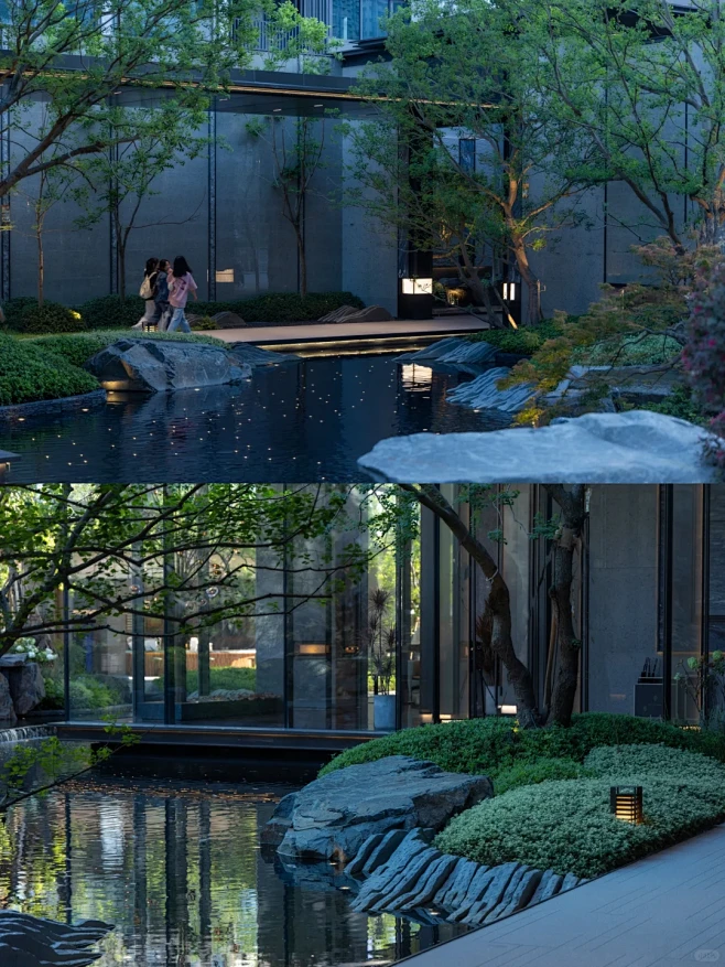 景观摄影-杭州龙湖滨颂御湖境 - 小红书-花瓣网
