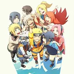 当我们都还小的时候 @NARUTO疾风伝-漩涡鸣人 @NARUTO疾风伝-春野樱 @NARUTO疾风伝-宇智波佐助 @NARUTO疾风伝-自来也 @NARUTO疾风伝-旗木卡卡西 @NARUTO疾风伝-波风水门 @NARUTO疾风伝-漩涡玖辛奈