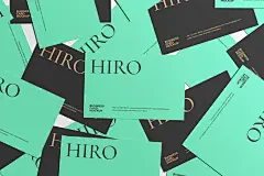 4款堆叠商务名片卡片排版设计展示效果样机PSD模板 Scattered Business Card Mockup - 嗨酷Hiicoo-专注海外高品质设计素材-做设计上嗨酷