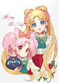 美少女戰士 セーラームーン（シリーズ） //小小兔（ちびうさ／Chibiusa）//月野兔（月野うさぎ／つきの うさぎ，Tsukino Usagi）