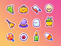 40 Halloween icons