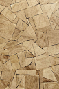 Parquets originaux  Patchwork de morceaux de chêne en bois debout, Raphael Navot…: 