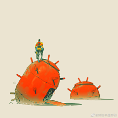 晕头转向~采集到科幻 机械